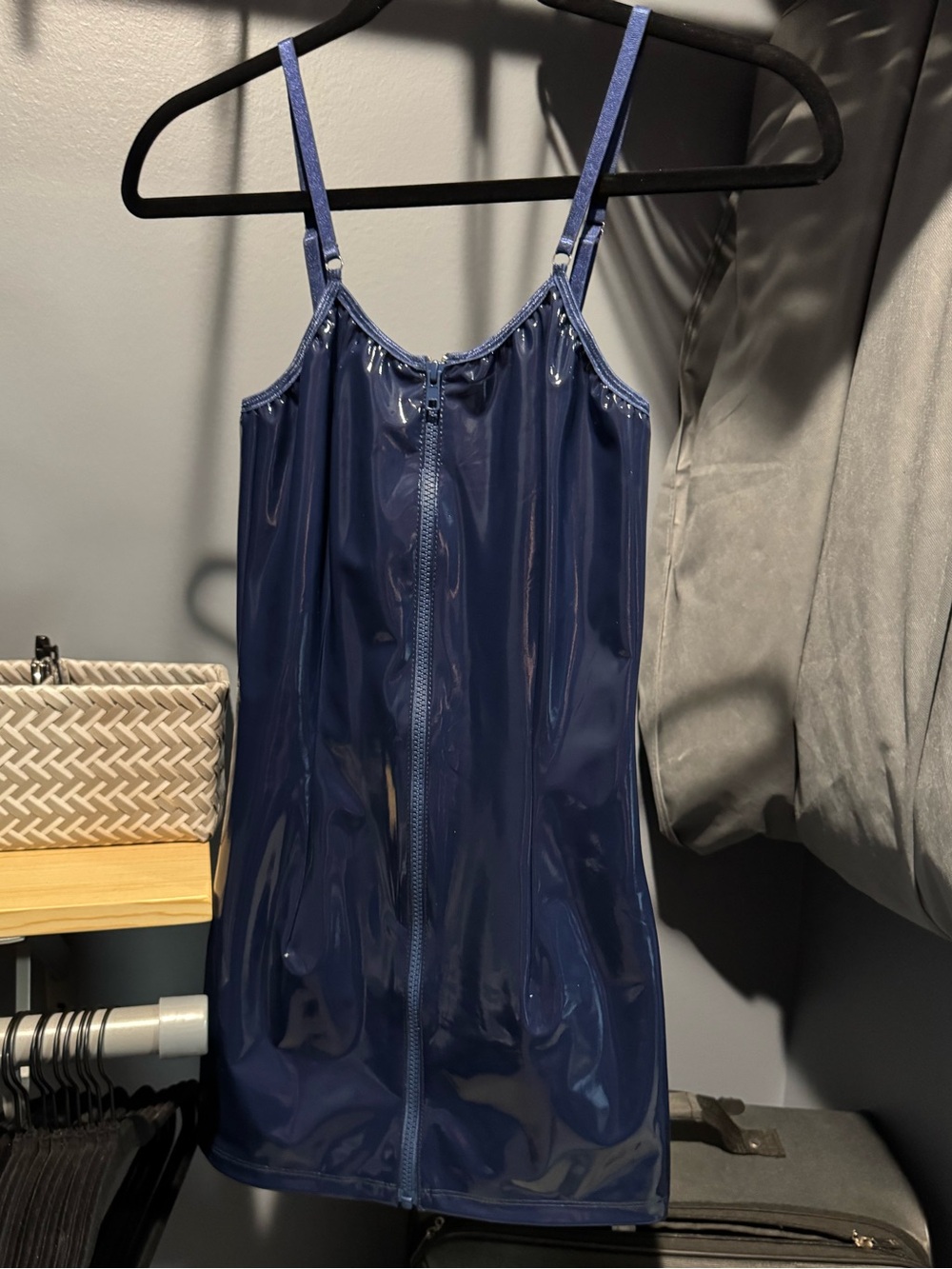 XS Custom PVC Mini Dress